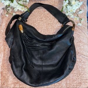 🤍Authentic Gucci Bamboo Soft Leather Soho Bag